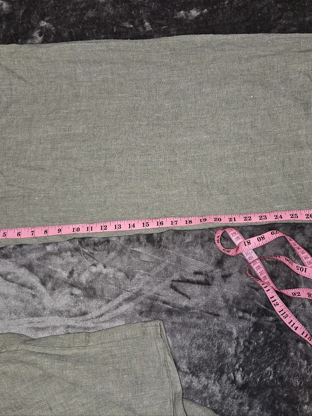 FLAX Women's Light Sage Linen Pants Large Classic Casual Granola Closet Staple
